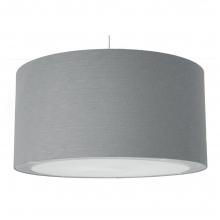 Lino Drum Ceiling Shade Grey